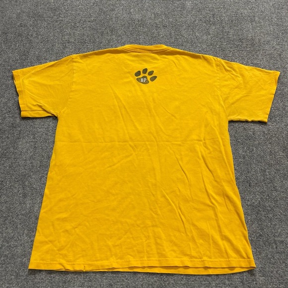 Vintage Yellow Champion Bellarmine Lions Preparatory Short Sleeve Tee - Picture 7 of 10
